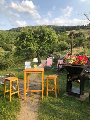 Paysage naturel près de la maison de vacances