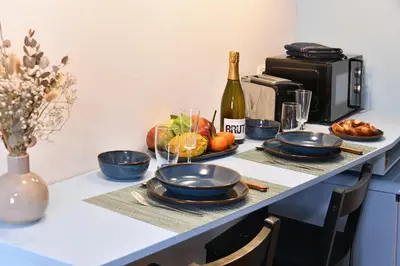 Nourriture dans l'appartement ou à proximité