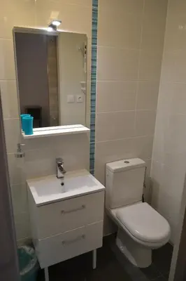 Salle de bains dans l'établissement Gîte familial 6 personnes