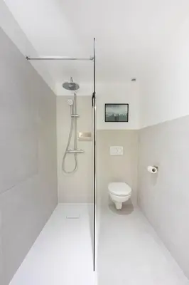 Salle de bains dans l'établissement Au Grès Des Vosges - 01