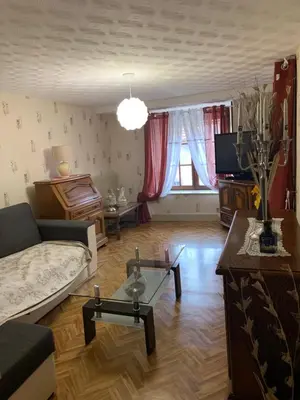 Télévision ou salle de divertissement dans l'établissement appartement fraize