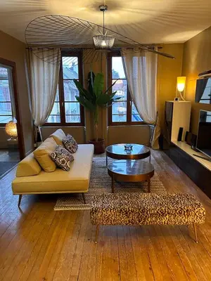 Coin salon dans l'établissement cozy