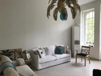 Coin salon dans l'établissement CHATEAU LACOUR