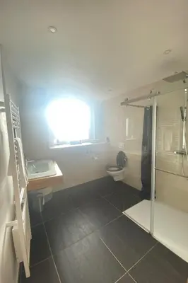 Salle de bains dans l'établissement Gîte dans les Vosges Gite du Feing des Loges