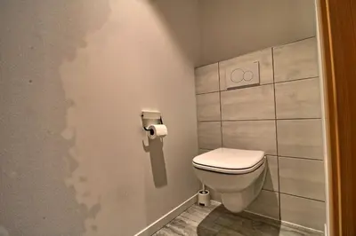 Salle de bains dans l'établissement La Grande Ourse - Chambre cosy 2 pers - L'Alcôve de l'Ours