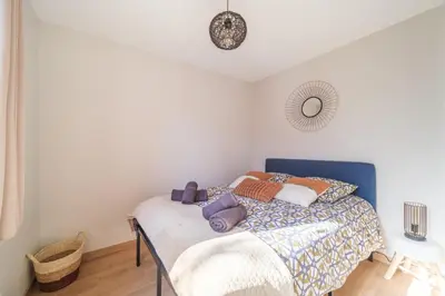 Un ou plusieurs lits dans un hébergement de l'établissement Le Boulanger Windholz