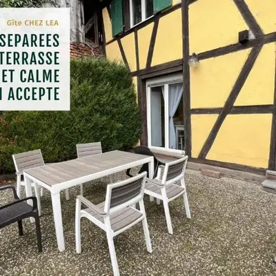 Maison chez Léa - grand gîte familial calme parking terrasse