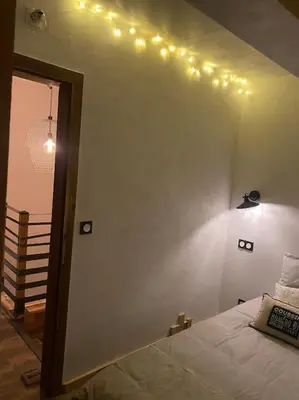 Un ou plusieurs lits dans un hébergement de l'établissement Als AS DE COEUR La maison aux mille et un coeurs