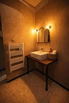 Salle de bains dans l'établissement Mulhouse City Loft