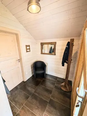 Plan de l'établissement Chalet Sauna jacuzzi 6 personnes