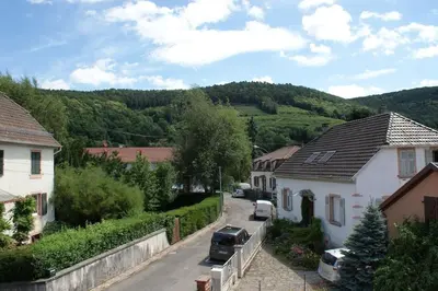 Vue générale sur la montagne ou vue sur la montagne depuis l'appartement