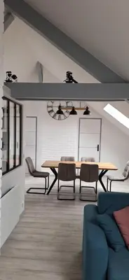 Coin salon dans l'établissement Appartement 6 pers centre Gérardmer