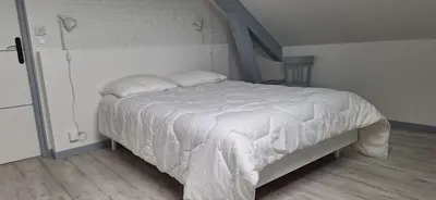 Un ou plusieurs lits dans un hébergement de l'établissement Appartement 6 pers centre Gérardmer
