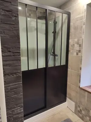 Salle de bains dans l'établissement Logement Spacieux