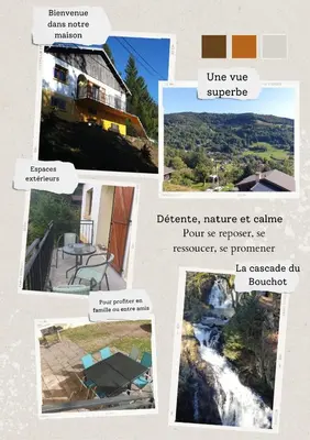 Plan de l'établissement Maison vosgienne proche de la Bresse et Gerardmer