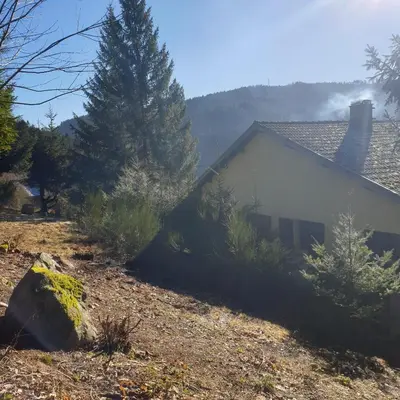 Paysage naturel près de la maison de vacances