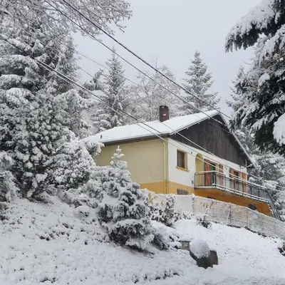 L'établissement Maison vosgienne proche de la Bresse et Gerardmer en hiver