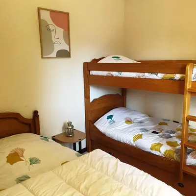 Un ou plusieurs lits dans un hébergement de l'établissement Maison vosgienne proche de la Bresse et Gerardmer