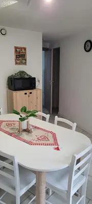 Cuisine ou kitchenette dans l'établissement Le ruisseau du Bâmont
