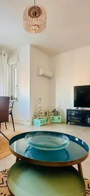 Télévision ou salle de divertissement dans l'établissement Appartement de charme proche de Colmar