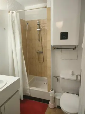 Salle de bains dans l'établissement Un temps pour vous