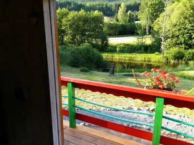 Paysage naturel près de la maison de vacances