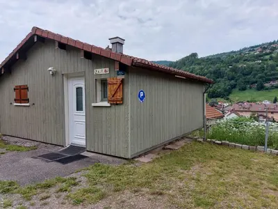 Vue générale sur la montagne ou vue sur la montagne depuis la maison de vacances