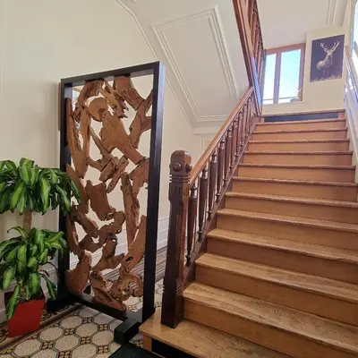 Plan de l'établissement Gîte Bleuet, petit LOFT 2 à 6 personnes, avec salle de jeux et SPA dans la résidence