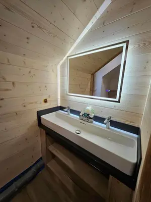 Plan de l'établissement Gîte Bleuet, petit LOFT 2 à 6 personnes, avec salle de jeux et SPA dans la résidence