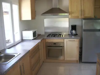 Cuisine ou kitchenette dans l'établissement l'escapade