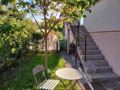 Jardin de l'établissement gite La Forêt
