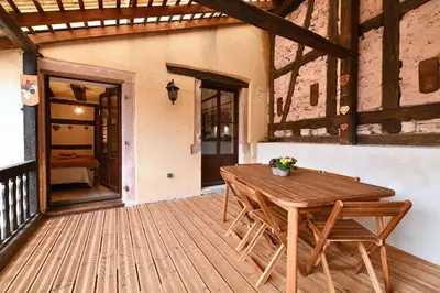 Plan de l'établissement Grand gîte dans maison alsacienne historique