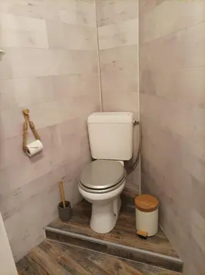Salle de bains dans l'établissement Au doux refuge