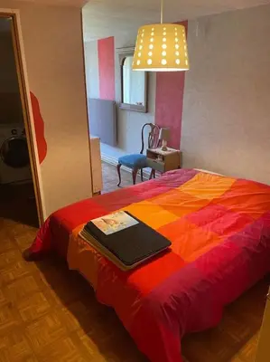 Un ou plusieurs lits dans un hébergement de l'établissement chambre proche Gerardmer