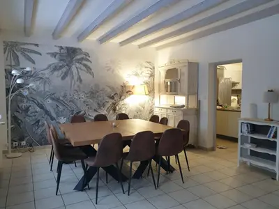 Cuisine ou kitchenette dans l'établissement la maison de noemia à Gerardmer