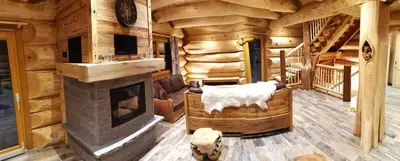 Plan de l'établissement Chalet 10 pers sauna & SPA La tanière des Vosges