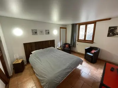 Un ou plusieurs lits dans un hébergement de l'établissement Apartment Cali Elina