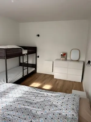 Un ou plusieurs lits dans un hébergement de l'établissement Appartement 4/6 personnes - Cornimont