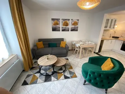 Coin salon dans l'établissement Le 11 de Colmar