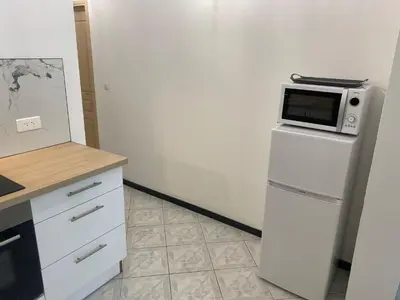 Cuisine ou kitchenette dans l'établissement Le 11 de Colmar