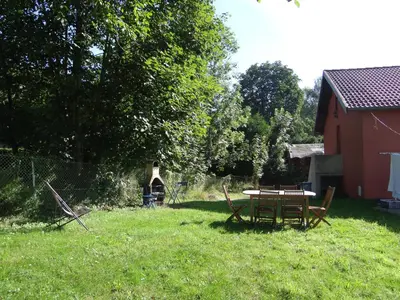 Jardin de l'établissement Le Renard des Vosges