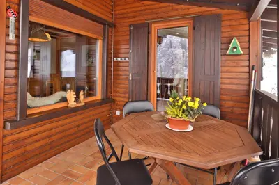 Plan de l'établissement Chalet au bois des écureuils classé trois étoiles.