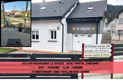 Certificat, récompense, panneau ou autre document affiché dans l'établissement LE CROSERY Clim Rando Ski BBQ Voie Verte