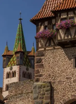 Plan de l'établissement Escapade en Alsace - gîte de charme pour deux à Bergheim