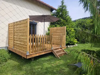 Jardin de l'établissement Appartement Chaleureux Gérardmer proche forêt