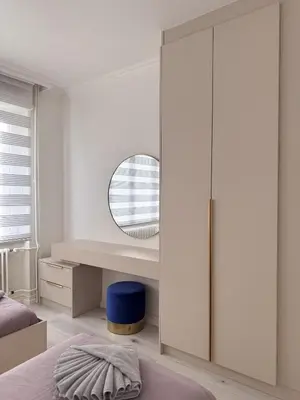 Un ou plusieurs lits dans un hébergement de l'établissement Appartement des 3 pays. 2 mn de Bâle+ Free parking