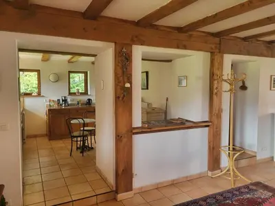 Cuisine ou kitchenette dans l'établissement Le GITE Du MEIERHOF