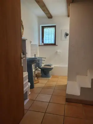 Salle de bains dans l'établissement Le GITE Du MEIERHOF