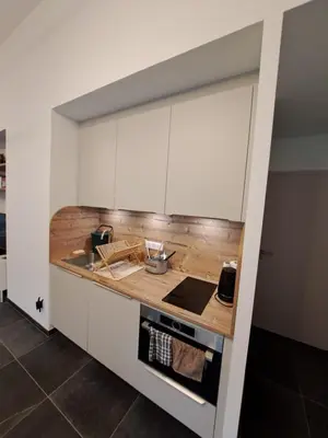 Cuisine ou kitchenette dans l'établissement Chez Eve&Bruno