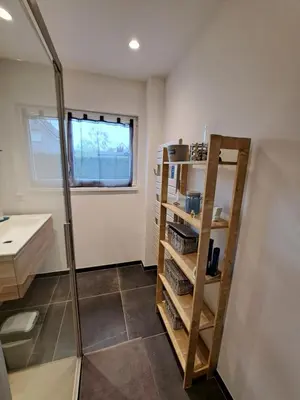 Salle de bains dans l'établissement Chez Eve&Bruno